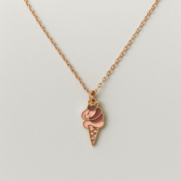 Ice Cream Pendant Necklace